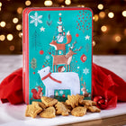 Grandma Wild's Embossed Polar Bear & Woodland Friends with gingerbread shapped biscuits - 300g-Suitable for Vegetarians