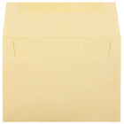 JAM Paper A7 Invitation Envelopes, 5.25 x 7.25, Parchment Antique Gold Yellow Recycled, 1000 Pack (78758B)-Size: A7 (5 1/4" x 7 1/4")