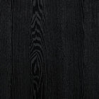 CorLiving TV Bench with Glass Cabinets for TVs up to 90", Black Ravenwood-Dimensions: 22"H x 79"W x 17"D
