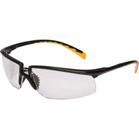 3M Privo Safety Glasses, Indoor/Outdoor Mirror Lens, Anti-Fog Coating, Csa Z94.3 - 6 Pack-Lens Coating Anti-Fog