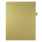 Mark Maker Legal Exhibit Index Tab Buff Single Tabs, 1/25th Cut, Letter Size, No Holes, Number 133, 25 Pack-Buff Single Tabs, 1/25th Cut