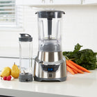 Kenmore Elite 5-Speed Countertop Blender Plus Travel Cup-Single-serve blending cup with to-go lid for make-and-take convenience