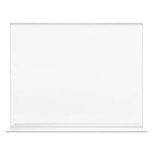 Deflecto Classic Image Double Sided Sign Holder - Landscape - 11"W x 8 1/2"H - Clear-Clear Polystyrene