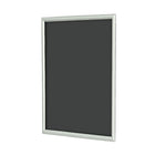 Futech SFM008 Mitered Corner Snap Frame Sign Holder, 38" x 26" x 1/2", Aluminum-Dimensions: 38" x 26" x 1/2"