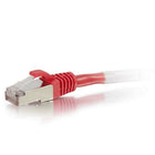 C2G 6ft Cat6 Snagless Shielded (STP) Ethernet Network Patch Cable - Red-RJ-45 Male
