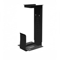 Heartwood 100-2-HCPU Hanging CPU Holder, Black-Under-desk mount hanging CPU holder