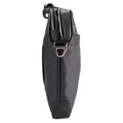 Vangoddy Laptop Shoulder Bag 13" - Grey/Black-Biggest compartment fits laptop up to 13.3 in