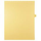 Mark Maker Legal Tabs - Letter Size - Buff - 1/15th cut - 25 tabs per package - 5 packages Pack - Number 111-Buff SingleTabs