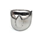 Pyramex Capstone Safety Googles, Grey Frame/Clear H2X Anti-Fog Lens with faceshield, 2 Pack-2/pack