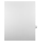 Mark Maker Legal Tabs - Letter Size - White - 1/25th cut - 25 tabs per package - 5 packages Pack - Number 117-White Single Tabs
