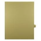 Mark Maker Legal Exhibit Index Tab Buff Single Tabs, 1/25th Cut, Letter Size, No Holes, Number 142, 25 Pack-Buff Single Tabs, 1/25th Cut