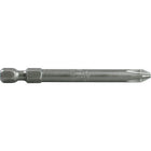 Apex 1/4" Phillips Power Drives, Phillips, #2 Tip, 1/4" Drive Size, 6" Length - 12 Pack-Drive Size 1/4"