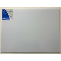 Headline Sign Blank Plastic Sign with Stand - 18" H x 24" L - White - 2 Pack-Outdoor or Indoor use
