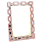 Elegance Copper Link Photo Frame, 4" x 6" (81514)-Tabletop photo frame
