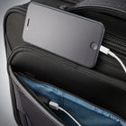 Samsonite Pro 17" Mobile Office Softside Carry-on Luggage - Black-Main compartment is outfitted to accommodate clothing, shoes and garments needed for a quick trip on the road.