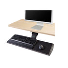 Kensington Keyboard Tray with SmartFit System-Mechanism: Adjusts 6" in height, plus/minus 15 degrees in tilt and rotates 360 degrees