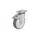 Blickle Polyurethane Caster, Wheel Diameter: 7-7/8" (200.025 Mm), Caster Type: Swivel w/Brake (LK-POTH 200R-FI)-Wheel Diameter: 7-7/8" (200.025 mm)