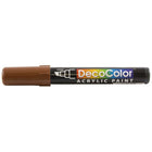 Marvy Uchida Chisel-Tip Acrylic Paint Marker - Brown - 2 Pack-Marker Tip: Chisel Point