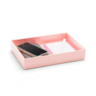 Poppin Medium Accessory Tray - Blush-Fits perfectly with Poppin File Sorter and Letter Trays