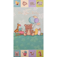 Rosedale 3-3/4" x 7-1/4" Money Holder Baby Greeting Cards And Envelopes, 12 Pack (15235)-Printed on premium uncoated card stock