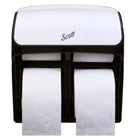 Scott Pro 4-Roll Capacity SRB Scott Pro/Cottonelle Bath Tissue Dispenser (44517) - White-Holds four standard roll (SRB) coreless or small core Scottand Cottonelle Toilet Paper (sold separately)
