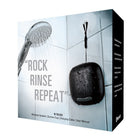 Art+Sound Waterproof Bluetooth Floating Bath & Shower Speaker-Easily attached to wall with a suction cup or gently floats in water