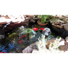 Koolatron 270 Gallon Liner Pond Kit with Solar Light-Includes 2 Floating silk water lilies
