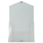 JAM Paper Plastic Portfolio with Snap Closure, Medium, 10 x 12.5 x 0.75, Clear, 2 Pack (2000001g)-Dimensions: 10" x 12 1/2" x 3/4" medium