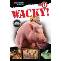 eBook: Spectrum 704326-EB Wacky! Pets - Grade Preschool - 1-You will receive two emails: one confirming your entire order, and one with a "Download Software" buttonYou can download immediately or return to your email to download later