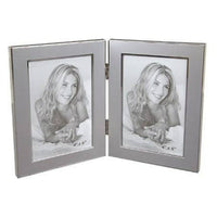 Elegance Jolene Double 5" x 7" Photo Frame-Elegant and Modern design to hold your special photo.