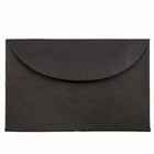 JAM Paper 3Drug Mini Envelopes - 2.3125" x 3.625" - Black Linen - 50 Pack -Colour: Black Linen Envelope