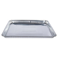 Luciano Aluminum Foil Cookie Tray, 17.75 x 12.75 inches, Silver, 50 Pieces-Dimensions: 17.75"L x 1.25"H x 12.75"W in dimensions