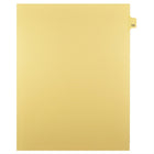 Mark Maker Legal Tabs - Letter Size - Buff - 1/25th cut - 25 tabs per package - 5 packages Pack - Number 153-Buff Single Tabs