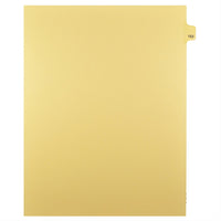 Mark Maker Legal Tabs - Letter Size - Buff - 1/25th cut - 25 tabs per package - 5 packages Pack - Number 153-Buff Single Tabs