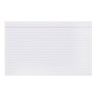 Staples White Ruled Index Cards - 5" x 8"-5" x 8"