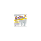 Trend Enterprises Ready Letters 4" Uppercase/Lowercase Sparkle Combo, Silver, 546 Pack-Made of heavyweight paper