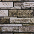 CTG Brands 3D Wall Tile, 10" x 10", Grey Bricks, 6 Pack-Set: comes in a box of 6 premium quality 3D wall tiles, suitable for smooth and clean surface