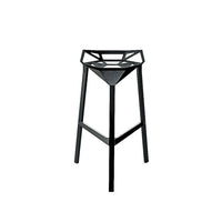 Plata Import Web Stool, 26"H, Black (BS-363-B-26)-Bar Stool