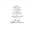 Blessed Christmas, Religious, 18 Pack-Card shop quality greeting cards