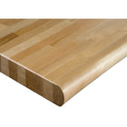Laminated Hardwood Top, Bullnose Edge, Dimensions", 30 D X 84 W-Dimensions" - 30 D x 84 W