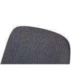 My Home My Living Polyester Side Chair - Dark Grey - 2 Pack-Wipe clean with damp cloth