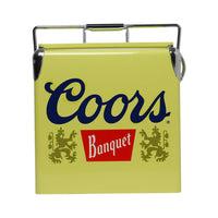 Coors Banquet Retro Ice Chest Cooler with Bottle Opener - 13L-Official vintage Coors Banquet artwork