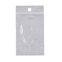 SPC Reclosable Poly Bag with Hang Hole - 2 Mil - 4" x 6" - 1000 Pack-Reclosable bag