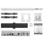 Kanto CM600W Ceiling TV Mount for 37" to 70" TVs, White-Accommodates VESA sizes from 75x75 to 600x400