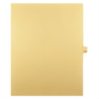 Mark Maker Legal Tabs - Letter Size - Buff - 1/25th cut - 25 tabs per package - 5 packages Pack - Number 113-Buff Single Tabs