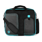 Vangoddy 12" Laptop Messenger Bag - Aqua-Versatile laptop bag  Features accessory pockets for business cards, pens, stylus, and tablets or effortless organization.