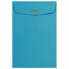 JAM Paper 6" x 9" Open End Catalog Coloured Envelopes with Clasp Closure - Blue Recycled - 50 Pack-Size: 6 x 9 inches
