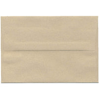 JAM Paper A8 Invitation Envelopes, 5.5 x 8.125, Sandstone Ivory Recycled, 250 Pack (83728H)-Sandstone passport recycled envelope