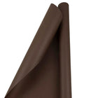 JAM Paper Gift Wrapping Paper, 25 sq. ft., Matte Chocolate Brown, 3 Pack (377011201g)-Chocolate brown