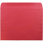 JAM Paper 9" x 12" Booklet Catalog Coloured Envelopes - Red Recycled - 50 Pack -Size: 9 x 12 inches